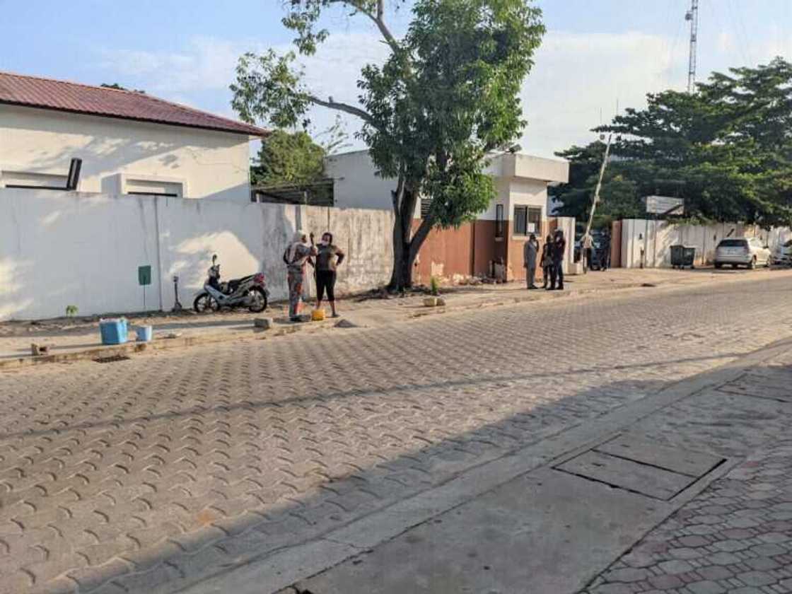 Igboho is being held in Benin Republic’s ‘EFCC’ building Igboho is being held in Benin Republic’s ‘EFCC’ building