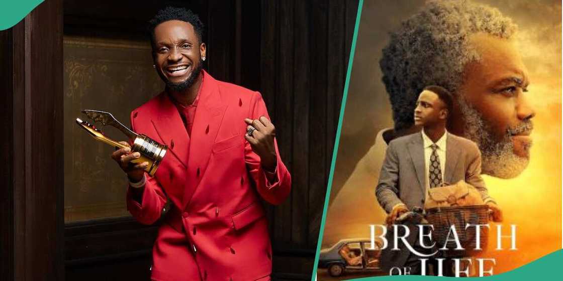 Chimezie Imo speaks about award in Breath of Life. Chimezie Imo speaks about award in Breath of Life.