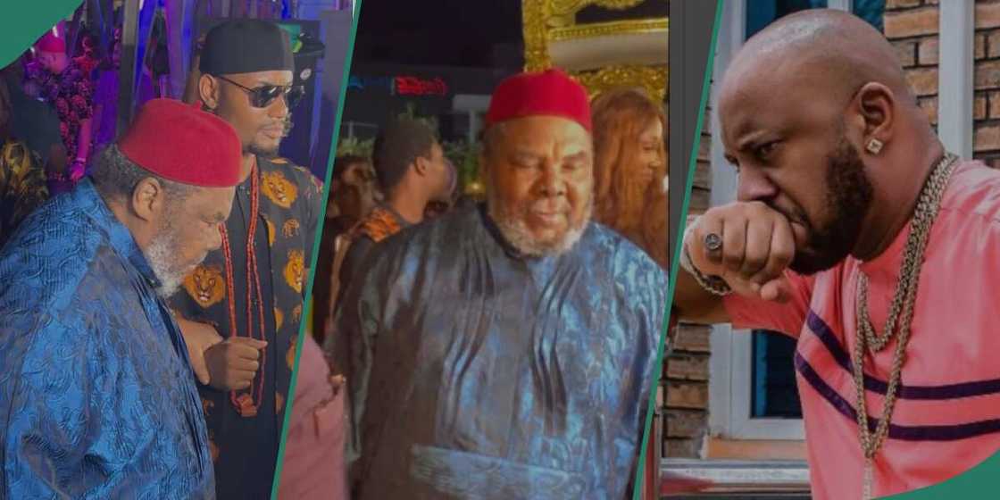 Pete Edochie, Alexx Ekubo, Yul Edochie Pete Edochie, Alexx Ekubo, Yul Edochie