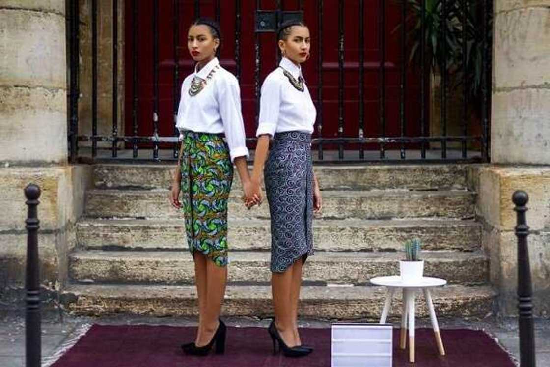 twin office skirt designs