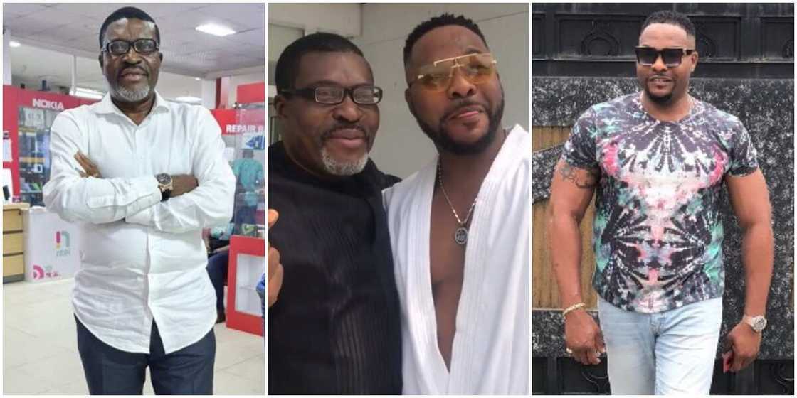 Beautiful moment Bolanle Ninolowo met with Nollywood veteran Kanayo O Kanayo Beautiful moment Bolanle Ninolowo met with Nollywood veteran Kanayo O Kanayo