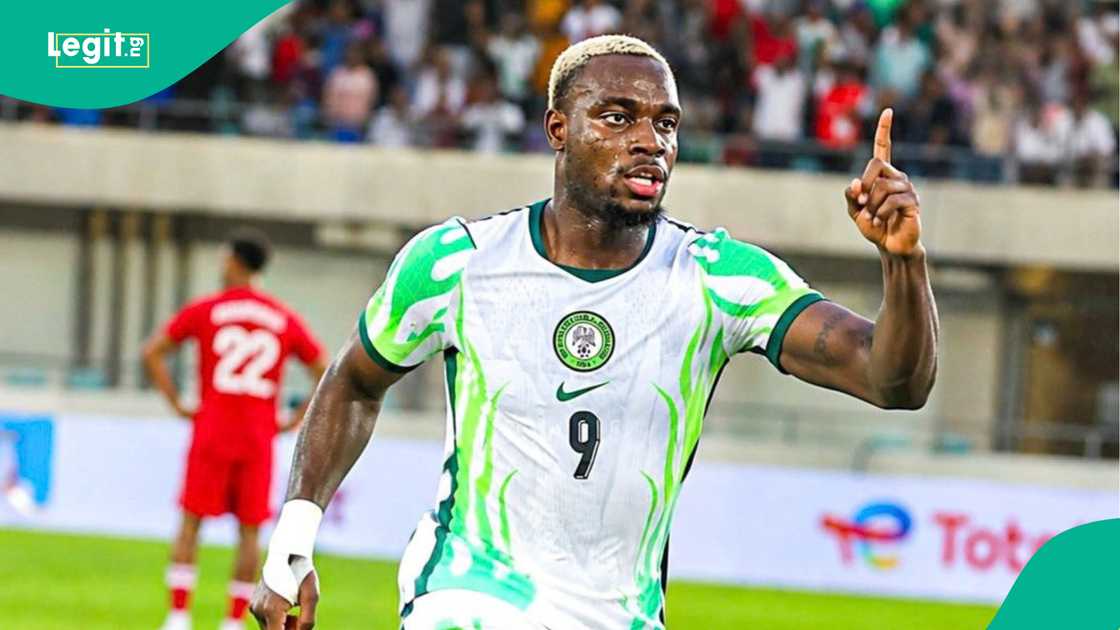 George Ilenikhena, Super Eagles, Nigeria, Godswill Akpabio International Stadium, Uyo. George Ilenikhena, Super Eagles, Nigeria, Godswill Akpabio International Stadium, Uyo.