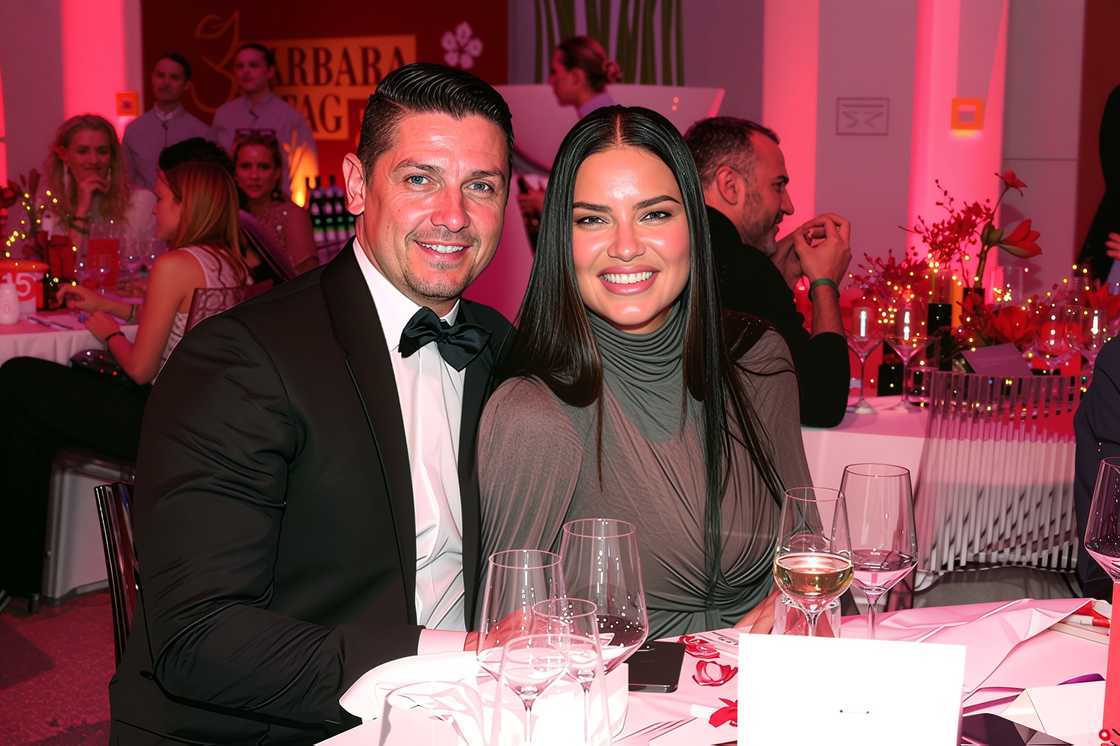 Andre Lemmers and supermodel Adriana Lima at Isarpost Andre Lemmers and supermodel Adriana Lima at Isarpost