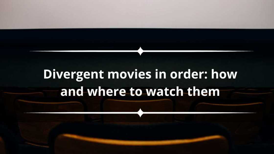 Divergent movies in order Divergent movies in order