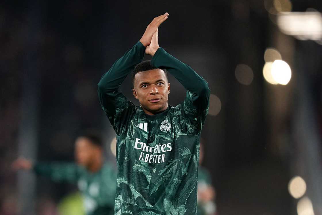 Kylian Mbappe at Spotify Camp Nou Kylian Mbappe at Spotify Camp Nou