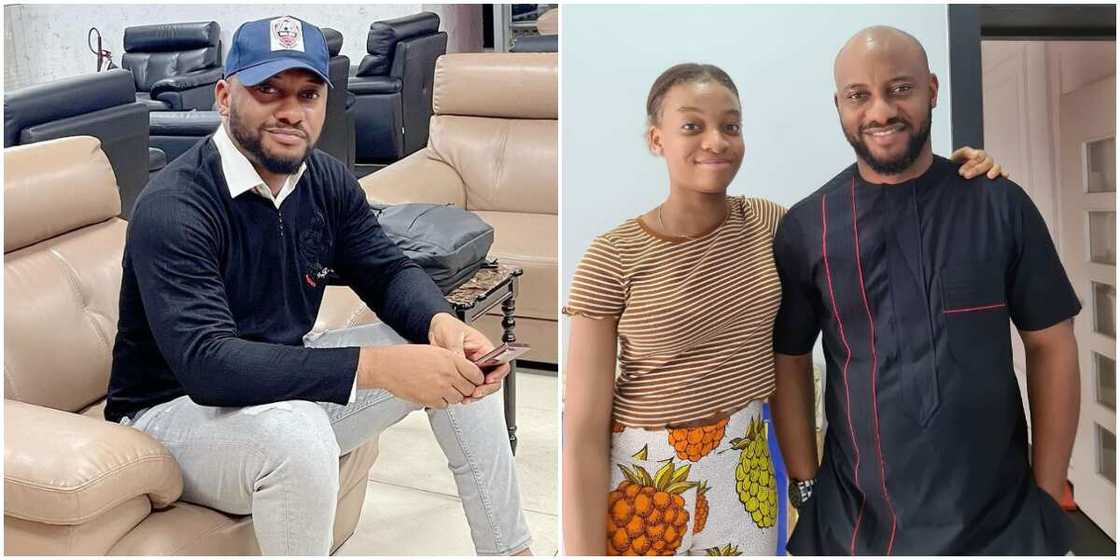 Yul Edochie's daughter blows hot Yul Edochie's daughter blows hot