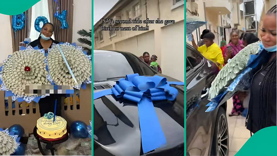 Man rewards wife after childbirth, Nigerians react with prayers Man rewards wife after childbirth, Nigerians react with prayers