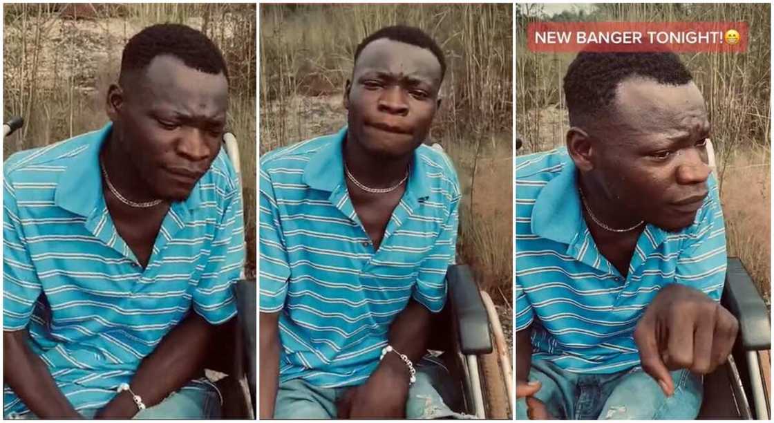 Photos of a Nigerian man named Determination who sings on TikTok. Photos of a Nigerian man named Determination who sings on TikTok.