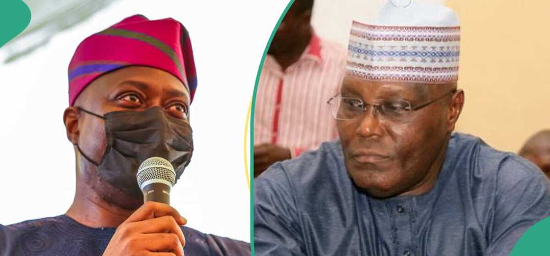 Atiku ya jajanta wa gwamna bayan mutuwar yayansa Atiku ya jajanta wa gwamna bayan mutuwar yayansa