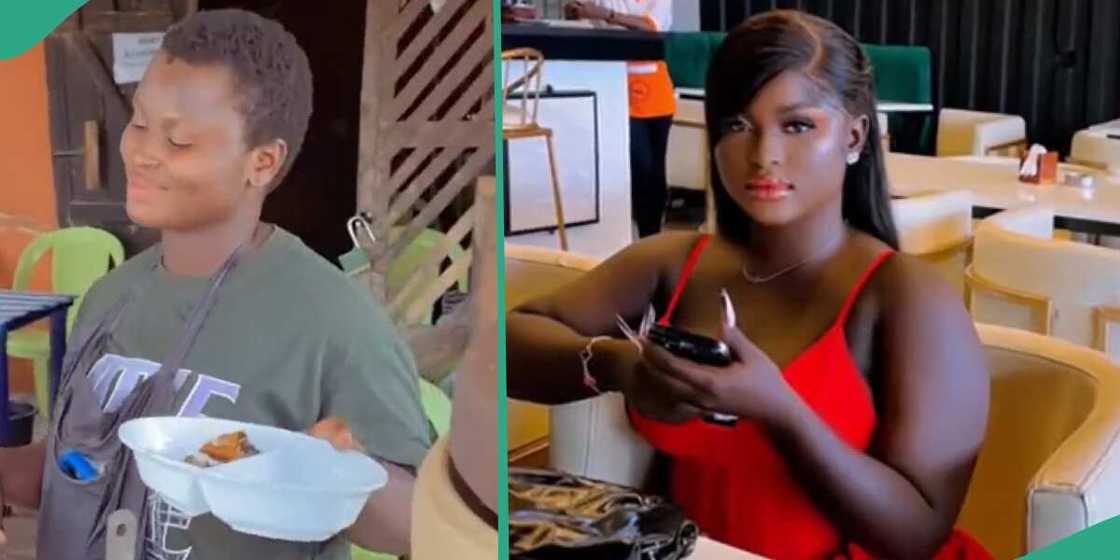 Lady turns into slay queen after hustling. Lady turns into slay queen after hustling.