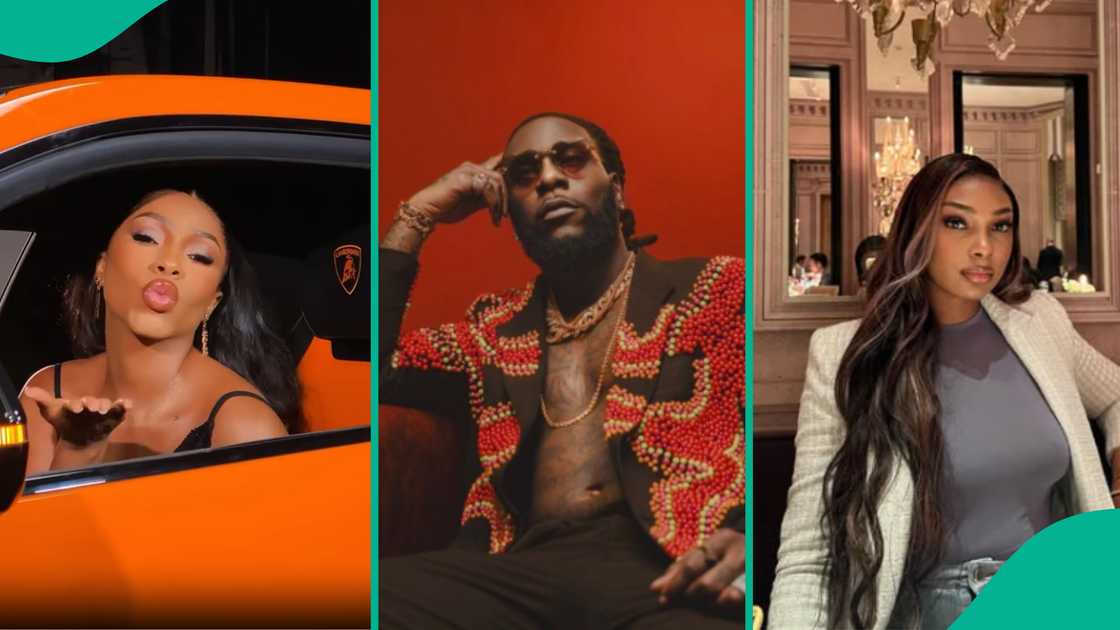 Sophia Egbueje and Burna Boy: Mercy Eke unveils her Lamborghini. Sophia Egbueje and Burna Boy: Mercy Eke unveils her Lamborghini.