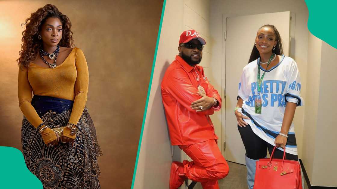 Davido's sister Sharon opens up about growing up mand minial jobs done