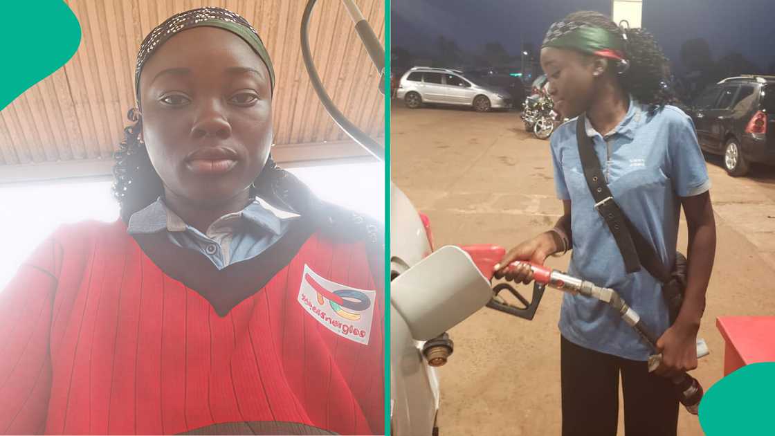 TotalEnergies react after graduate celebrated online that she is now fuel attendant at their filling station TotalEnergies react after graduate celebrated online that she is now fuel attendant at their filling station