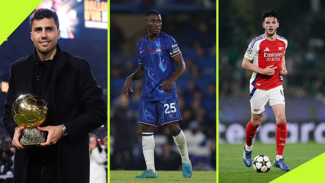 Rodri, Declan Rice and Moises Caicedo are considered the best central midfielders in the Premier League