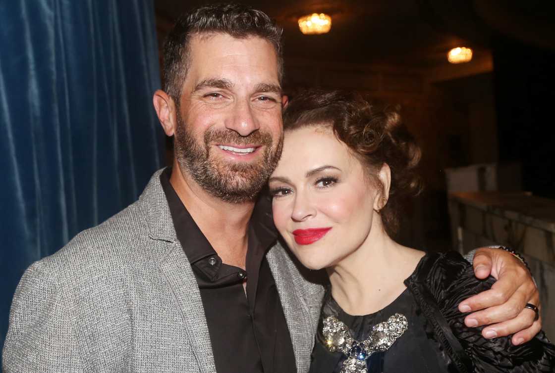 David Bugliari and Alyssa Milano David Bugliari and Alyssa Milano