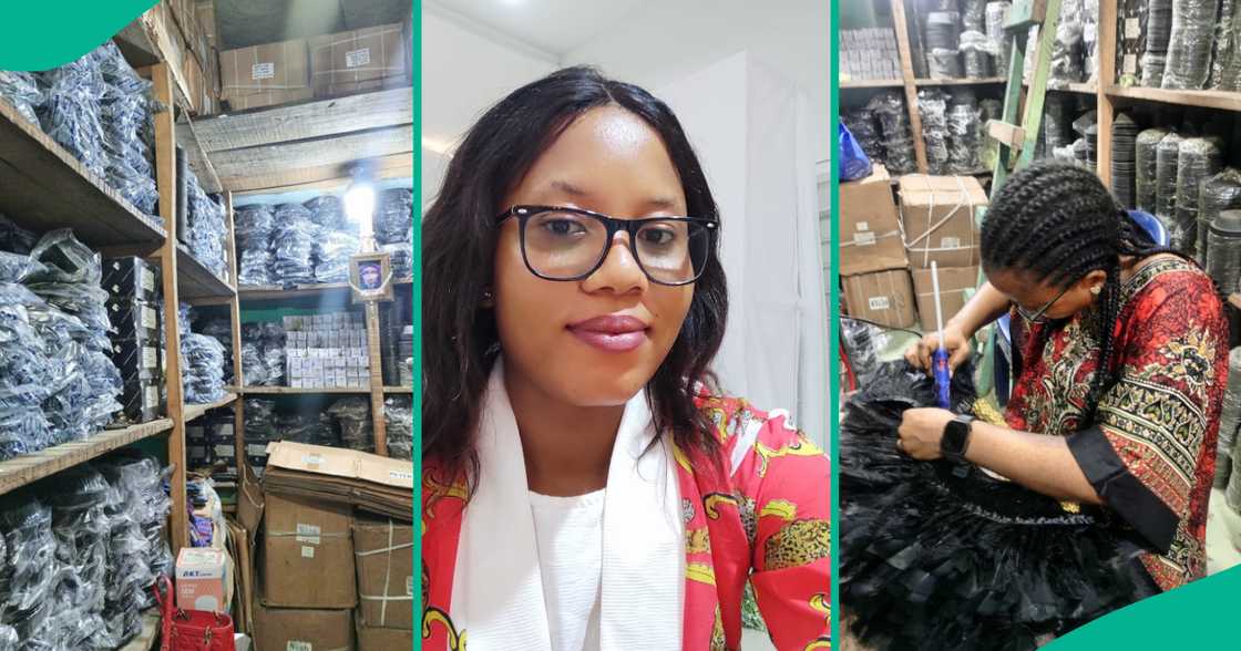 Female spare parts seller goes viral online, people marvel Female spare parts seller goes viral online, people marvel