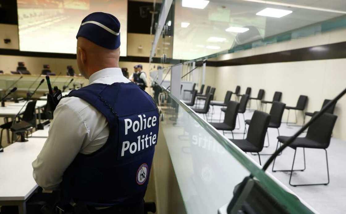 The nine defendants are on trial for March 2016 attacks in Brussels that resulted in Belgium's worst peacetime massacre The nine defendants are on trial for March 2016 attacks in Brussels that resulted in Belgium's worst peacetime massacre
