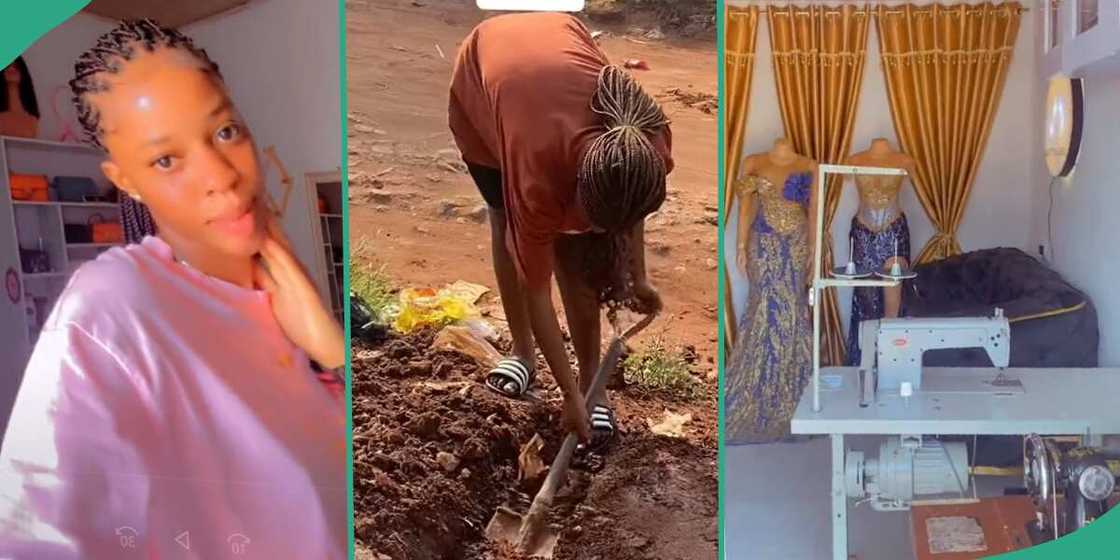 Nigerian lady who build her fashion house. Nigerian lady who build her fashion house.