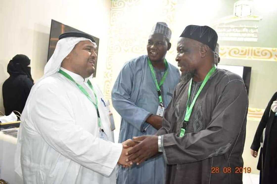 Hajjin bana: An karrama Ganduje a kasar Saudiyya Hajjin bana: An karrama Ganduje a kasar Saudiyya