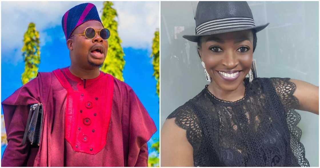 Mr Macaroni gushes over Kate Henshaw