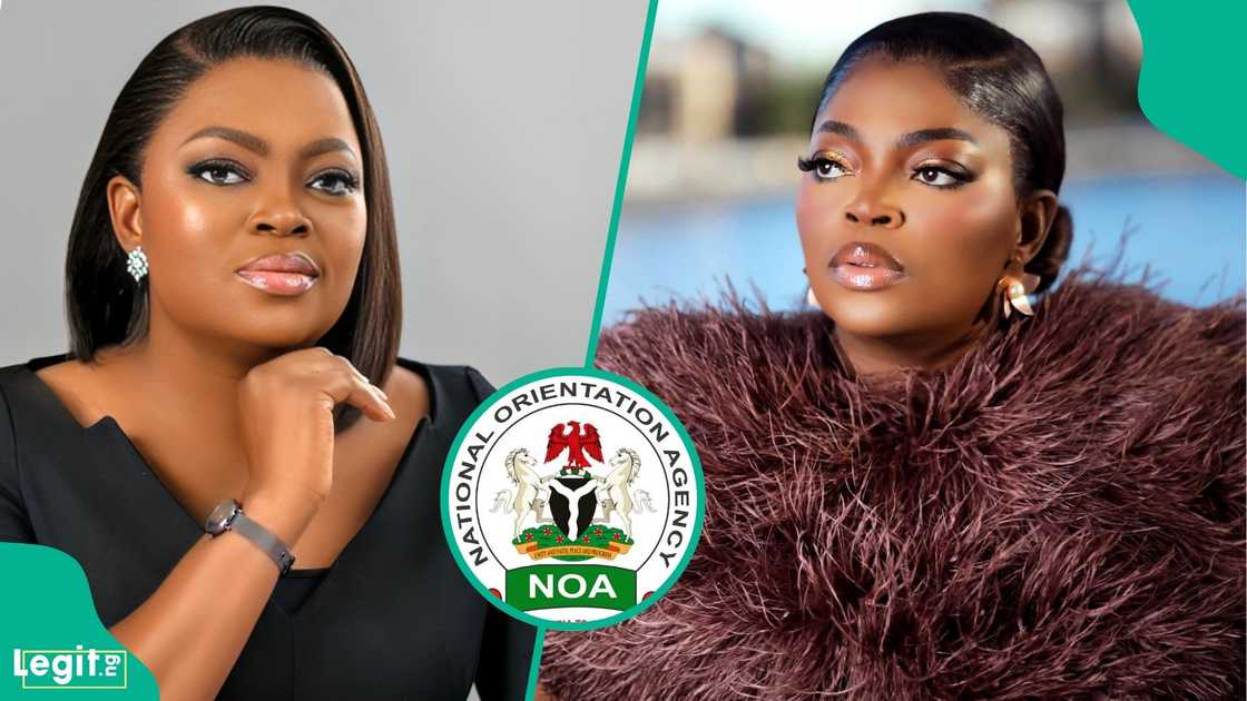 Funke Akindele receives praise from NOA after her film promotes respect for naira Funke Akindele receives praise from NOA after her film promotes respect for naira