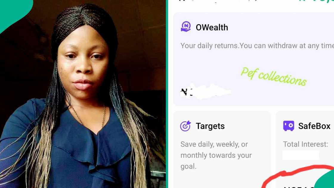 A Nigerian woman goes publicwith the interest she got in her Opay after saving N1k daily with the Safebox feature A Nigerian woman goes publicwith the interest she got in her Opay after saving N1k daily with the Safebox feature