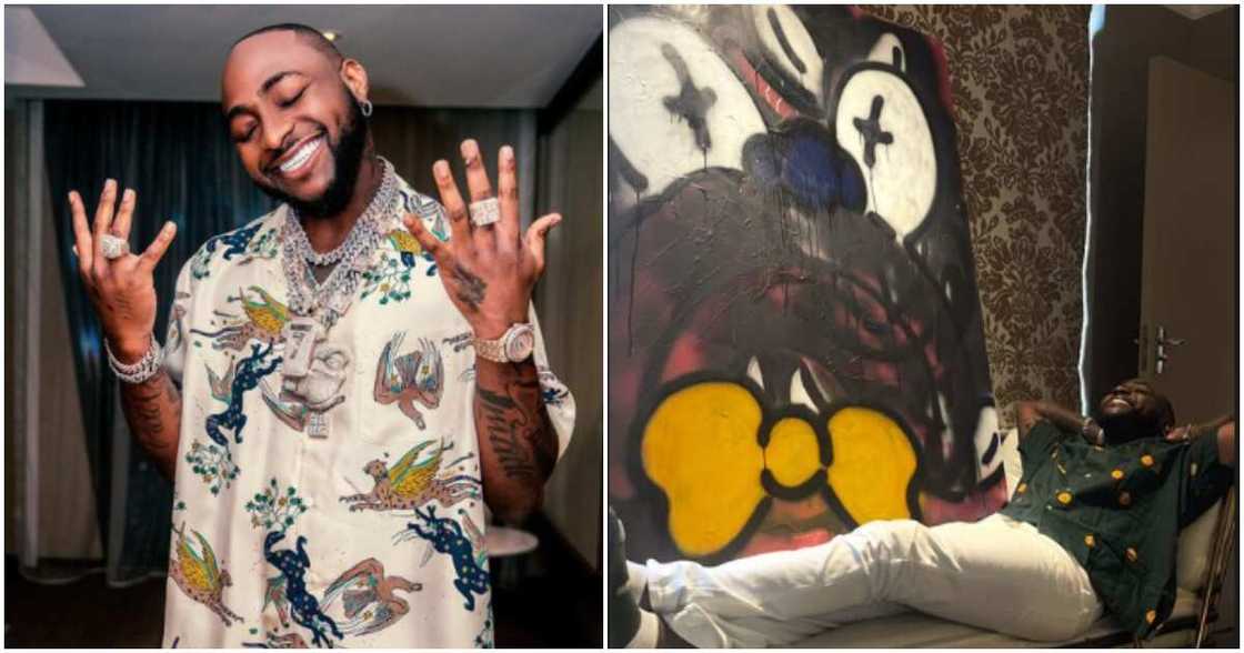 Popular Nigerian singer Davido Popular Nigerian singer Davido