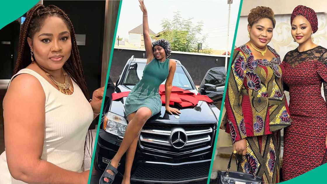 Veteran actress Rita Daniels celebrates Regina after she surprises younger sister Destiny with brand-new Mercedes-Benz SUV.