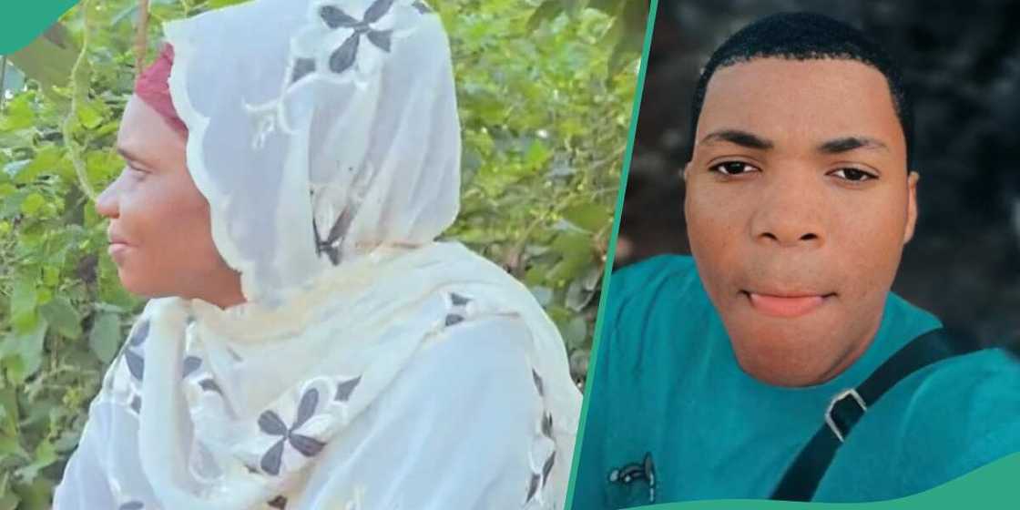 Nigerian man builds house for her mother Nigerian man builds house for her mother