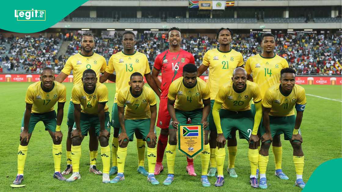 South Africa defeated Lesotho 2-0 South Africa defeated Lesotho 2-0