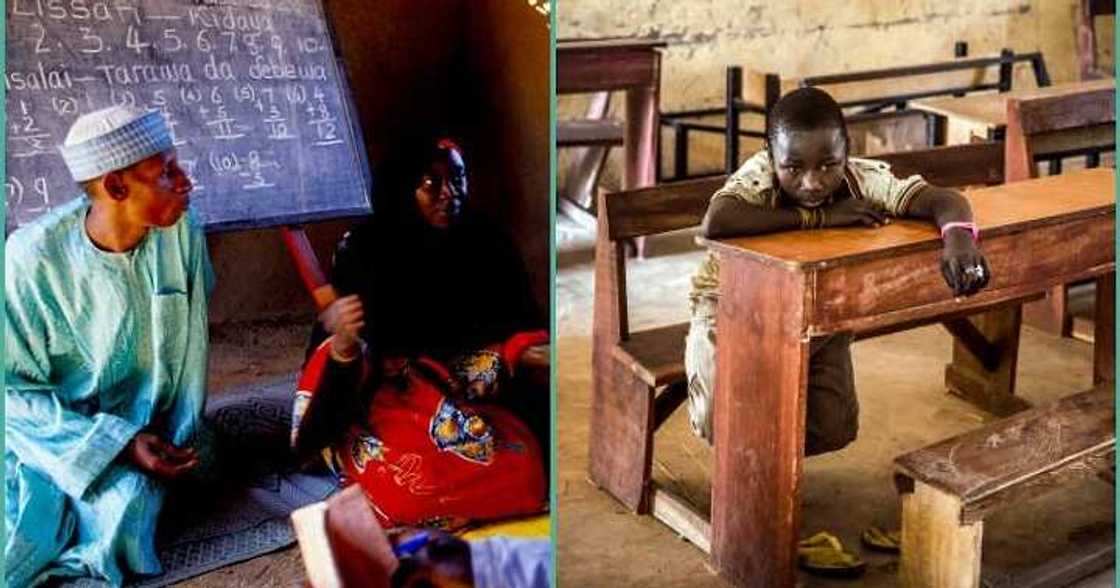 Teacher cries out as pupil frustrates her on her first day in school Teacher cries out as pupil frustrates her on her first day in school