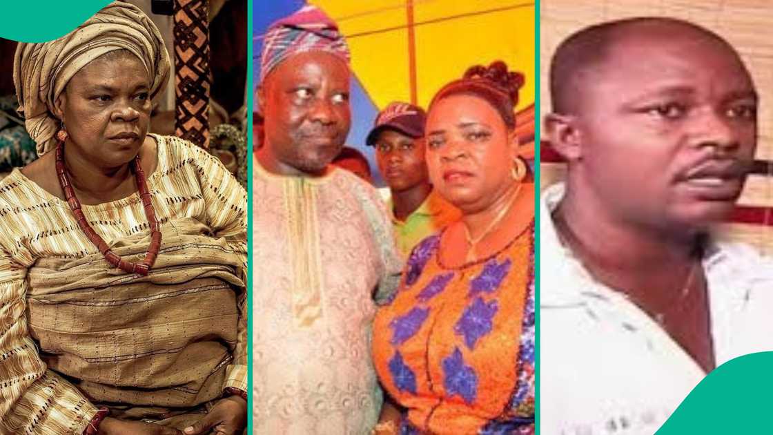 Peju Ogunmola is a sister to late actor and director Yomi Ogunmola. Peju Ogunmola is a sister to late actor and director Yomi Ogunmola.