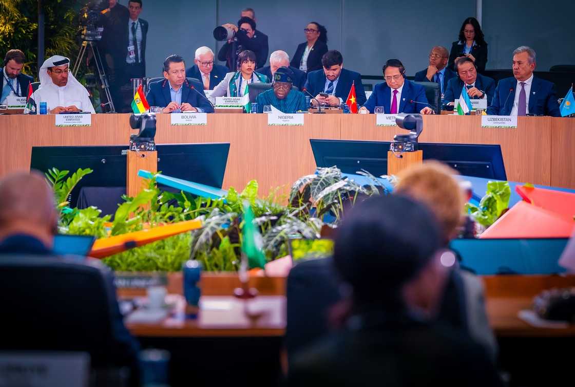 Tinubu a taron BRICS na 2025 Tinubu a taron BRICS na 2025