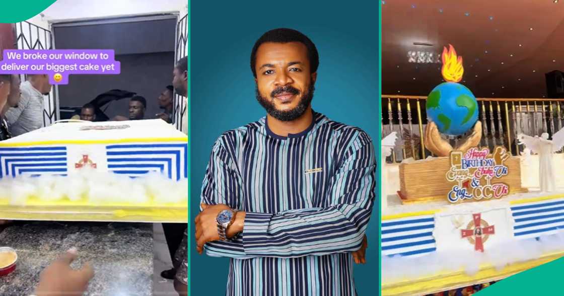 Lady Who Baked Prophet Ebuka Obi’s Birthday Cake Shares How She Broke Her Window to Deliver It