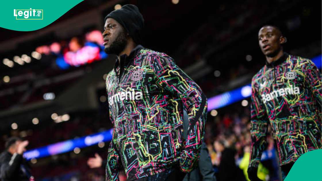 Victor Boniface, Bayer Leverkusen, Bundesliga Victor Boniface, Bayer Leverkusen, Bundesliga