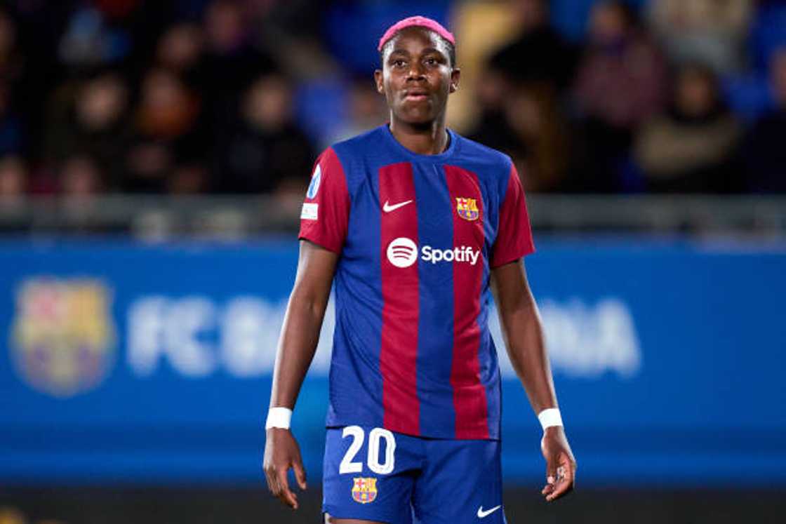 Asisat Oshoala, Super Falcons, Nigeria, Barcelona, USA