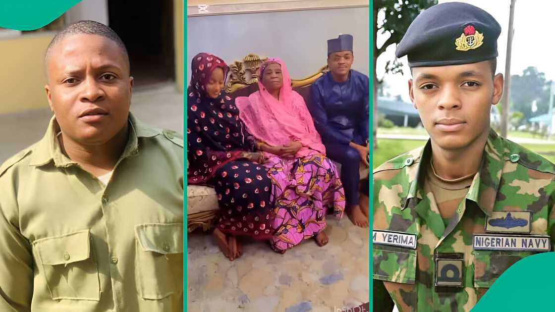 Man notices gentle behavior of Lt. Yerima in viral wedding clip