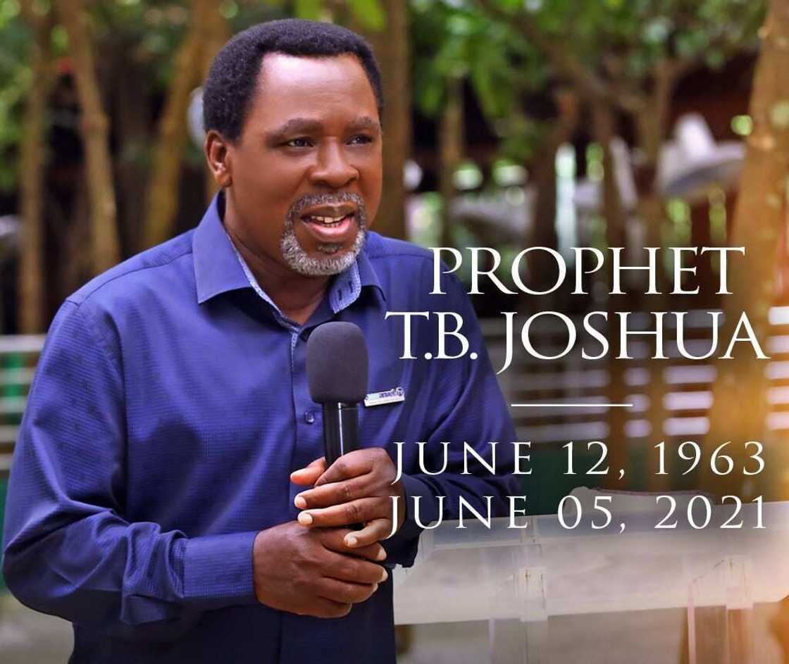 Breaking: Prophet TB Joshua Dies Few Days to His 58th Birthday Breaking: Prophet TB Joshua Dies Few Days to His 58th Birthday