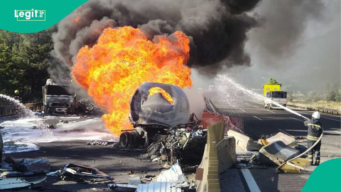 The Federal government says the ban is to cut down the number of road accidents caused by fuel tankers.