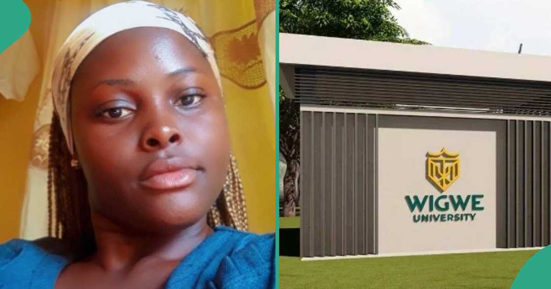 Girl to get scholarship from Wigwe University. Girl to get scholarship from Wigwe University.