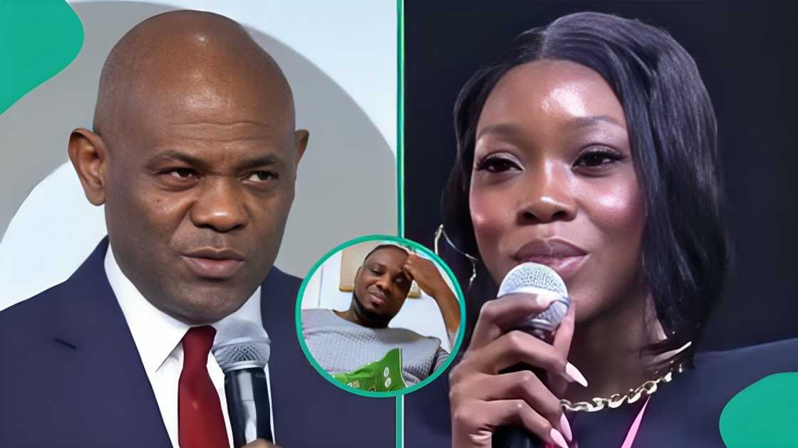 Man reacts after Tony Elumelu responds to UBA staff's question