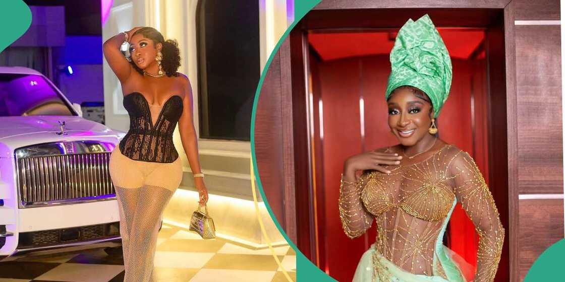 Ini Edo looks beautiful in her black dress. Source: @iniedo/Instagram Ini Edo looks beautiful in her black dress. Source: @iniedo/Instagram
