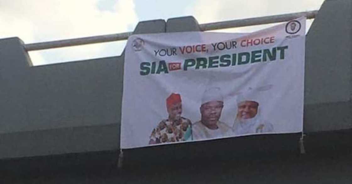 Amosun Presidential campaign posters Amosun Presidential campaign posters