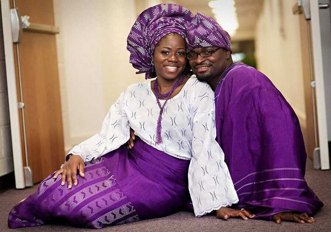 Couples outfit for traditional wedding in Nigeria Couples outfit for traditional wedding in Nigeria