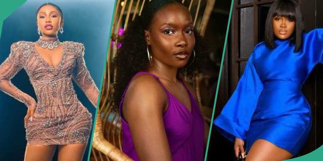 BBNaija All Stars housemates Cee C, Mercy and Ilebaye BBNaija All Stars housemates Cee C, Mercy and Ilebaye