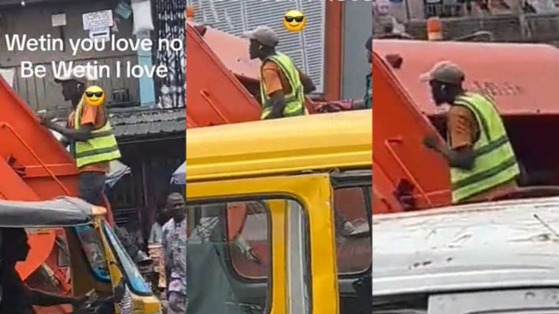 Photo of a happy man dancing Photo of a happy man dancing