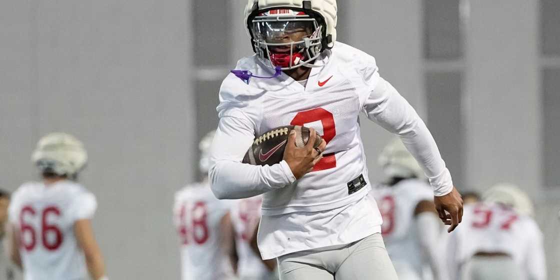 Ohio State Buckeyes safety Caleb Downs
