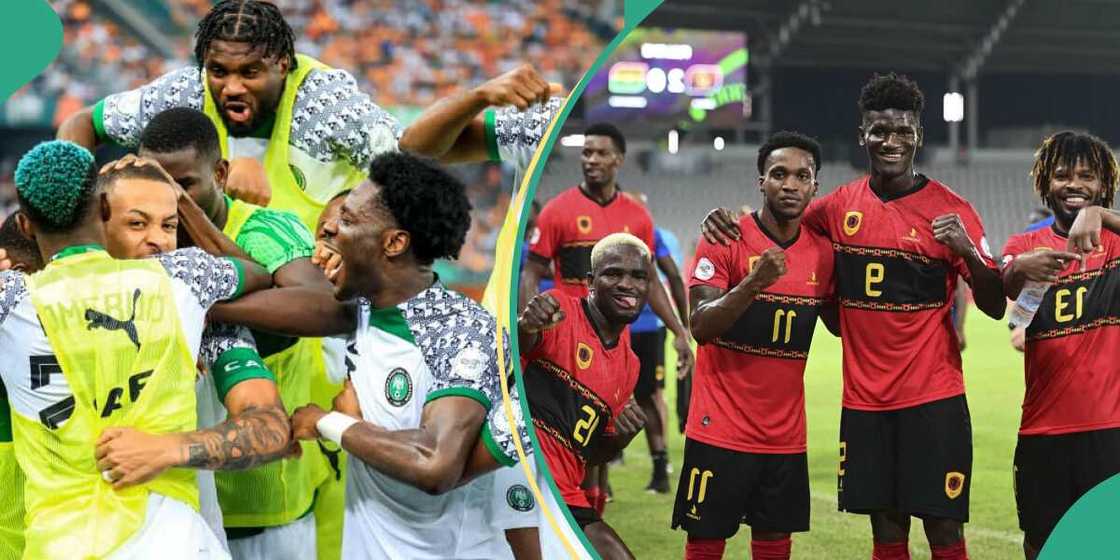 Head-to-head statistics for Nigeria vs Angola at AFCON 2023