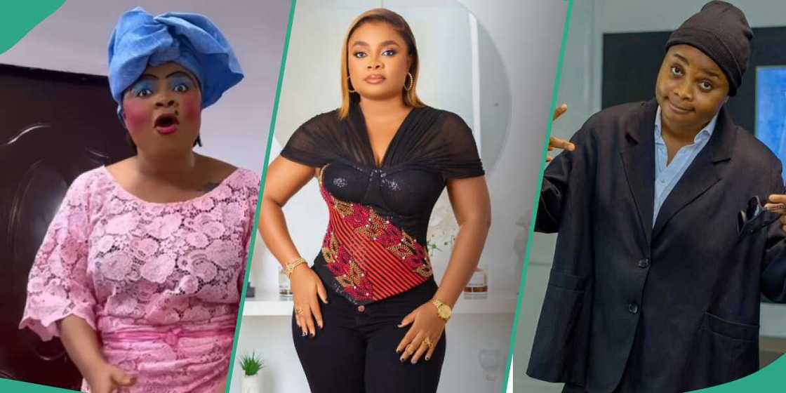 Bimbo Ademoye as Iya Barakat, Bimbo Ademoye as Sibe Bimbo Ademoye as Iya Barakat, Bimbo Ademoye as Sibe