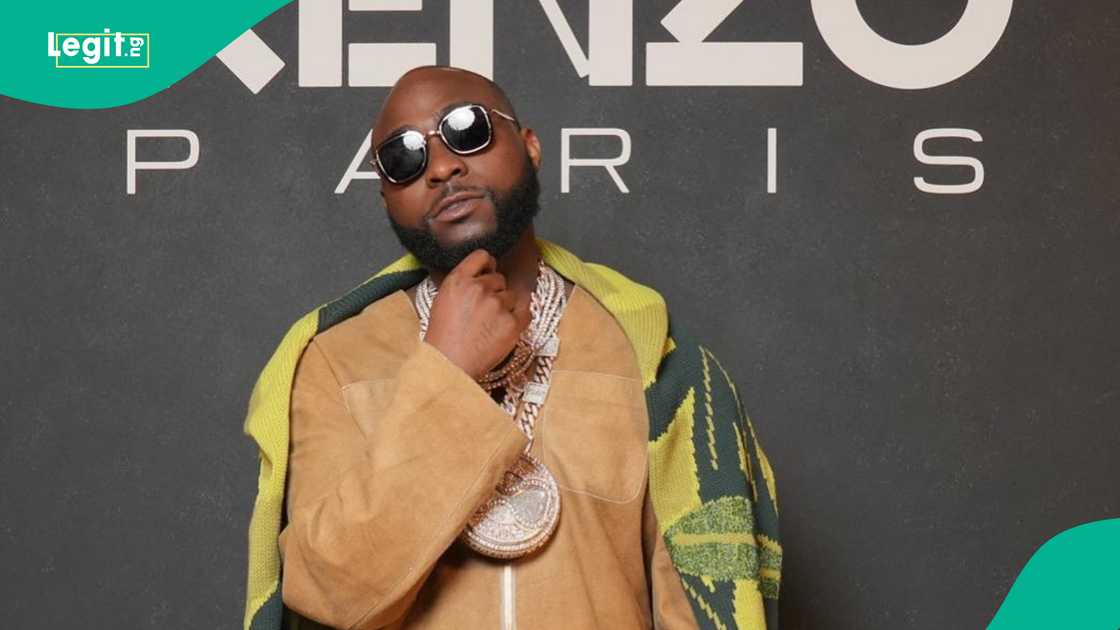 Davido's baby mama reacts to his father's interview about paternity saga Davido's baby mama reacts to his father's interview about paternity saga